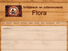 Tablet Screenshot of juttersflora.nl